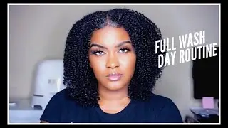 *MOST REQUESTED* FULL WASH & GO ROUTINE | FROM START TO FINISH