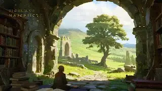 Gentle Rest for a Quiet Mind | Celtic Highlands Nightscape | Ambient (2 Hours)