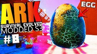 ARK Survival Evolved - CRYO DRAGON GOD TAMING & BREEDING, PIMP MY DINO Modded #8 (ARK Mods Gameplay)