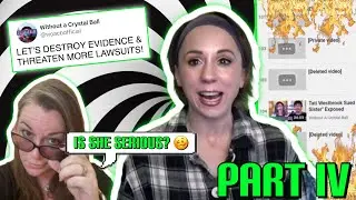 Without a Crystal Ball Vs Tati Westbrook | Part 4 WOACB Destroys Evidence & Attacks More Creators!