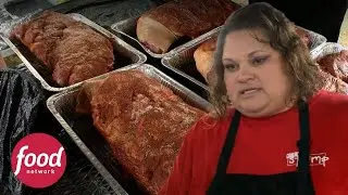 Seasoning hams before grilling | Grilling Wars | Food Network Latin America
