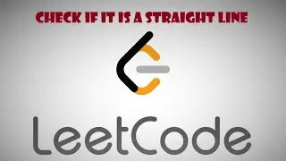 LeetCode: Check If It Is a Straight Line