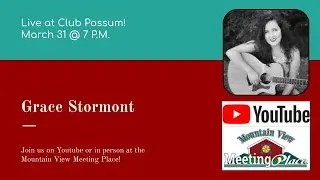 Grace Stormont Live at Club Possum