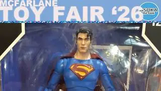 Выставка игрушек McFarlane Toys 2026: Представлен Супермен от Брэндона Роута! | Asoka The Geek