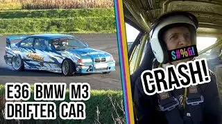 CRASHING an E36 M3 DRIFT REVIEW - Drift My Ride Ep 5