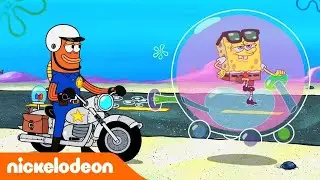 SpongeBob SquarePants | Mobil gelembung | Nickelodeon Bahasa