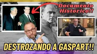 DOCUMENTO HISTORICO (SONORO) DE RAIMUNDO SAPORTA QUE DESTROZA A JOAN GASPART!!