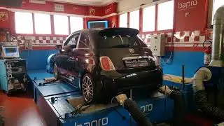 Banco prova potenza BAPRO: ABARTH TJET 135 CV