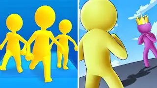 Join Clash 3d Vs Giant Rush Walkthrough Android iOS Max All Levels Update Gameplay DFR5R