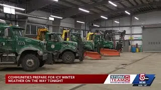 Mass. communities prepping for icy winter weather
