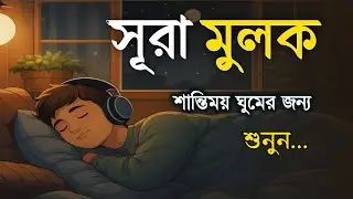 শান্তিময় ঘুমের জন্য শুনুন সূরা মূলক শুনুন | Surah Mulk by Shamsul Haque | সূরা মূলক তেলাওয়াত
