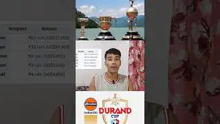 Prize Money OF DRUND CUP😯 #durandcup2024 #Indianfoitball