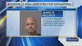 Dansville man arrested for kidnapping, assault