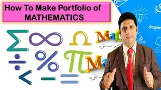 Maths Portfolio class 10th and 9th / Maths project/ Mathematics portfolio/