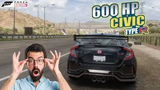 590 HP HONDA CIVIC TYPE R ENGINE UPGRADE  TOP SPEED TEST