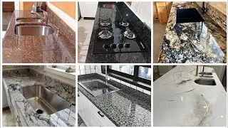 Modern Kitchen Platform Designs 2025 | Best Granite & Quartz Countertop Ideas