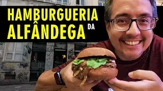 O melhor hamburguer do Rio - Hamburgueria da Alf&acirc;ndega na Rua do Senado no Centro