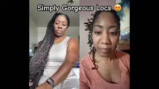 Locs growth goals #microlocs #healthylocs #haircare #locjourney #locgrowth #longlocs #shorts