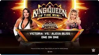 Victoria vs Alexa Bliss *Queen of the Ring