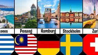 Cleanest Cities From Different Countries | Cleanest Cities Comparison