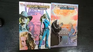 Marjorie Finnegan Temporal Criminal #1, #2 AWA Upshot Comics #FullReview Comic Book Review