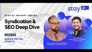Stay22 Insight Series: Syndication & SEO Deep Dive