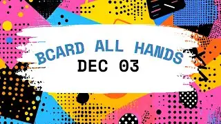 BCard Meeting 03 12