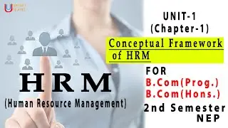 Human Resource Management (HRM) | DU SOL | 2nd Semester | BCom Prog & Hons