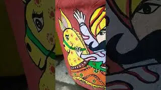 Hard work #naturelovers #drawingideas #rajasthaniman #pot design