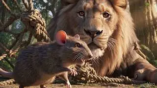 Lion and rat video #lion #rat #jungal #funny 