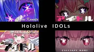 Hololive IDOLs - Hololive アイドル (IDOL) cover mashup [Kanata | Koyori | Nene | Calli]
