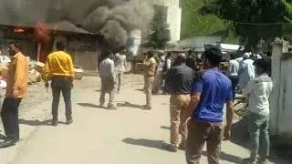 Fire broke out in DH Ramban