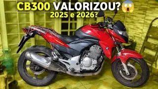 PORQUE A CB300 R COMEÇOU A VALORIZAR EM 2025 A 2026? Motivos!