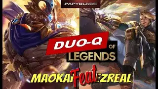 👴 Duo de legend : Maoka&iuml; ft Ezreal et paf !! 🤡
