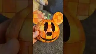 Halloween time Disney time Mickey mouse pumpkin September 12th 2021