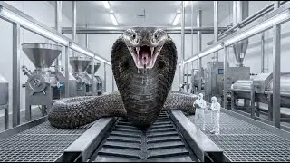Inside Egyptian Cobra Factory: Grinding Bone to Powder EC-44 (Full Production Process)