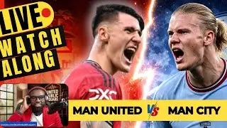LIVE: Manchester United 2 - 2 Manchester City 🔴⚽️🔵 | Old Trafford Derby Watch-Along | Premier League