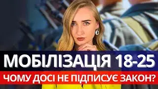 ЩО З МОБІЛІЗАЦІЄЮ 18 - 25-річних? Про Закон №11379-д можуть забути...