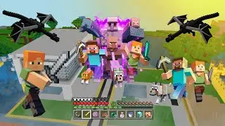 PART 90 || RUSKY TETAP BERJUANG DEMI RUMAH KESAYANGAN YANG BARU || MINI BLOCK CRAFT