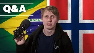 Q&A in Norwegian (with subtitles)