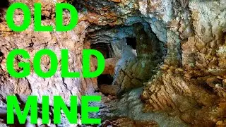 Exploring an Old Abandoned Gold Mine