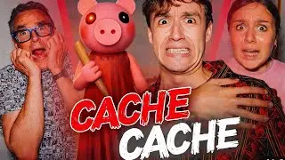 NE PAS JOUER A CACHE CACHE AVEC PIGGY DE ROBLOX ! - PINK LILY SHOW