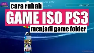 How to change PS3 ISO game to game folder