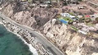 Malibu Beaches Drone Footage 1/31/2025