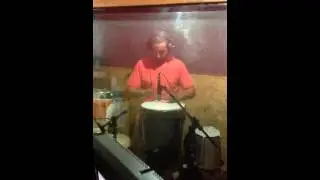 Alex percuss&atilde;o no STUDIO KYMERA