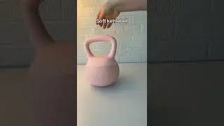 Soft Kettlebell for Floor & Joint Protection! #kettlebell #kettlebellworkout #gym