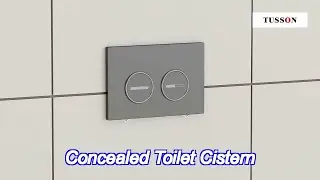 gravity / pressure-assisted flush system concealed toilet cistern for modern toilets tank