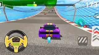 Impossible Crazy Cars Mega Ramp Car Stunts Racing Drive Simulator Games Android Gameplay P119
