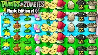 Plants vs Zombies Waste Edition v1.0 BETA | Garlic Nut, Kernel Shooter, Sun Mine & More | Download