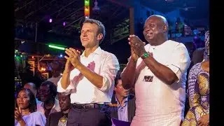 France President and Gov.Ambode Stand Up And Clap As Femi Kuti Blows One Note For Over 2 Mins